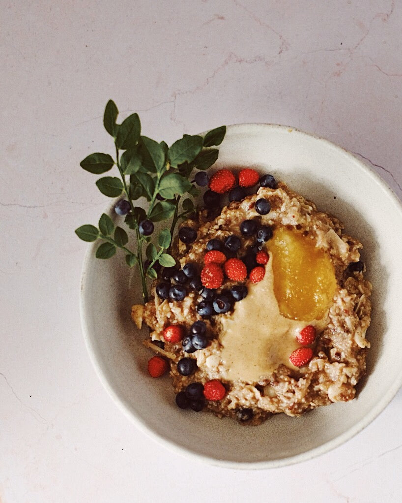 Ayurveda-Porridge mit Beeren
