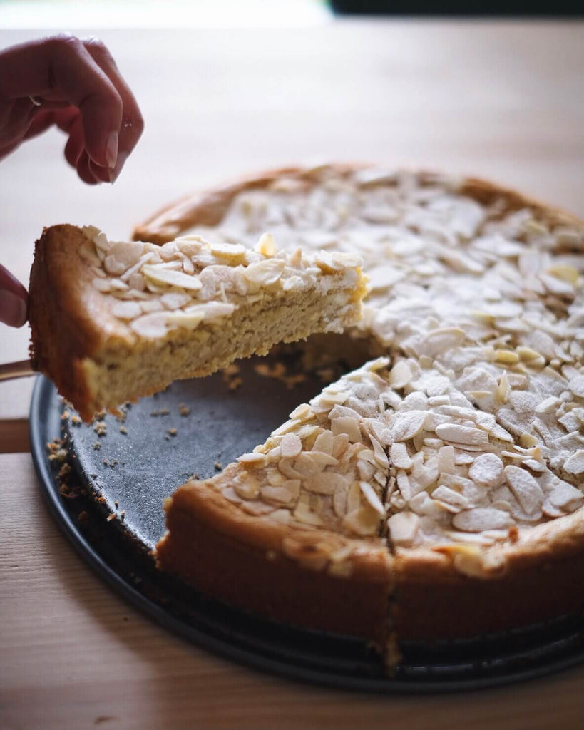 Sommerliche Zitronen-Ricotta-Tarte